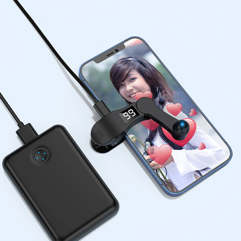 Auto Screen Clicker Tapper With Power Cable For Smart Phone Apps Video Live Streaming Gadget Fast Click Cell Phone Screen Tapper