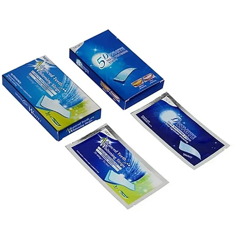NEW 5D Dental Paste Teeth Bright White Tooth Paste Green Tooth Paste Neutral Tooth Paste 7 Bags And 14 Pieces