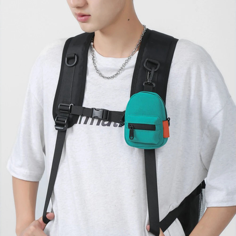 Men Waterproof Crossbody Small Bag Multifunctional 2023 New Business Men's Shoulder Bags INS Trend Mobile Phone Messenger Fanny