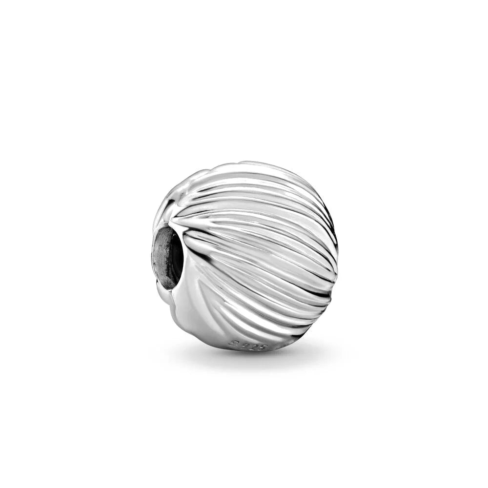New Fashion 925 Sterling Silver Flower Cherry Round Beads Charms Pendant Fit Original Bracelet DIY Jewelry For Woman Gift