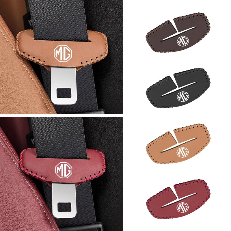 Car Seat Belt Buckle Clip Dustproof Cover Anti Scratch Protector Accessories For Morris Garages MG HS 2025 6 3 5 7 TF ZR ZS HS