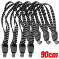 Bicycle Luggage Rope Elastic Carrier Rack Straps Elastic Rubber Belt Buckle Rope Belt with Hook Mountain Bike Bag Accessories