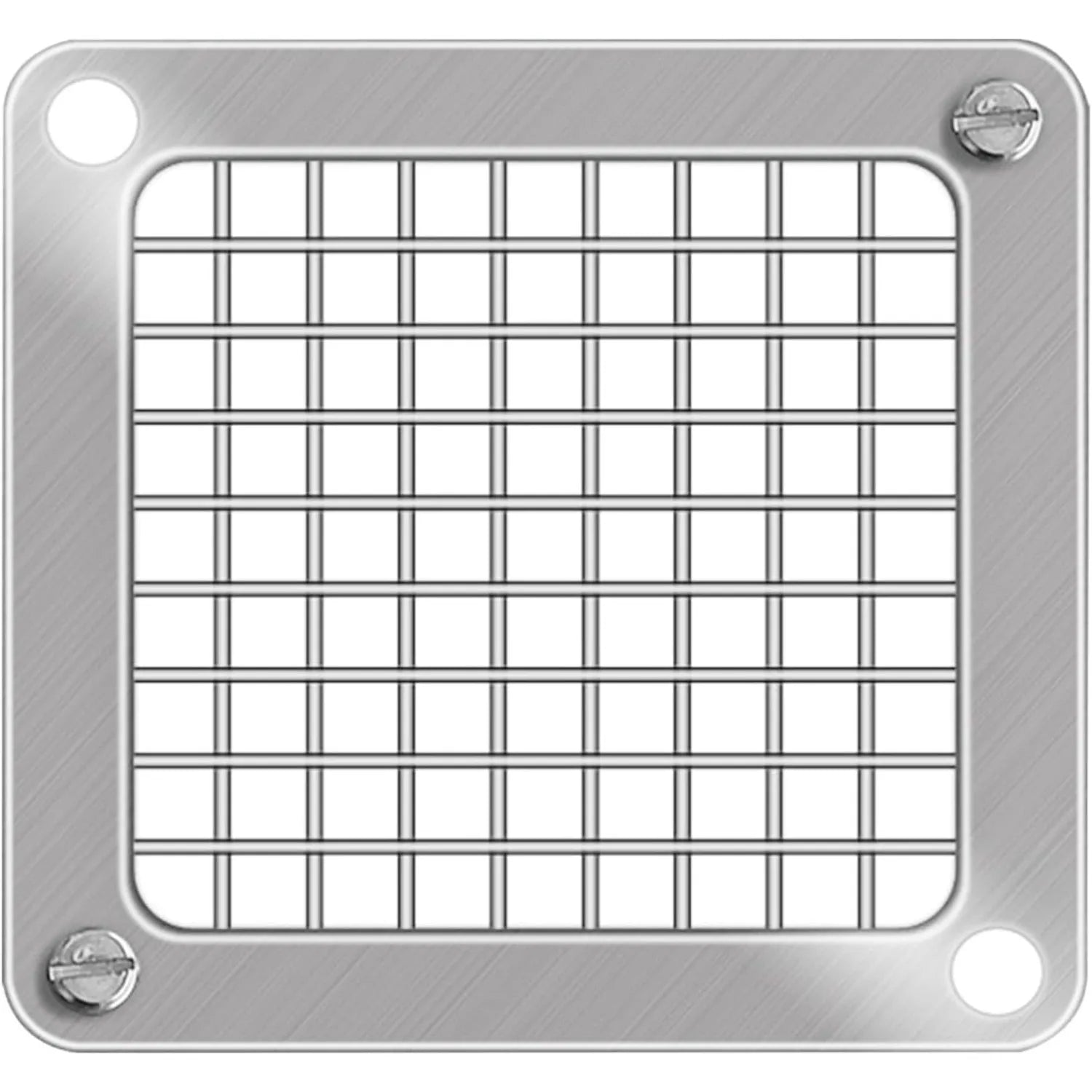 Vegetable Cutter Blade Replacement Blade, Vegetable Slicer Blade Dicer Blade Stainless Steel Grid Cutter for Food Chopper Kitchen Prep Potatoes Onions Cucumbers Easy Install 11x11cm 1 Pack