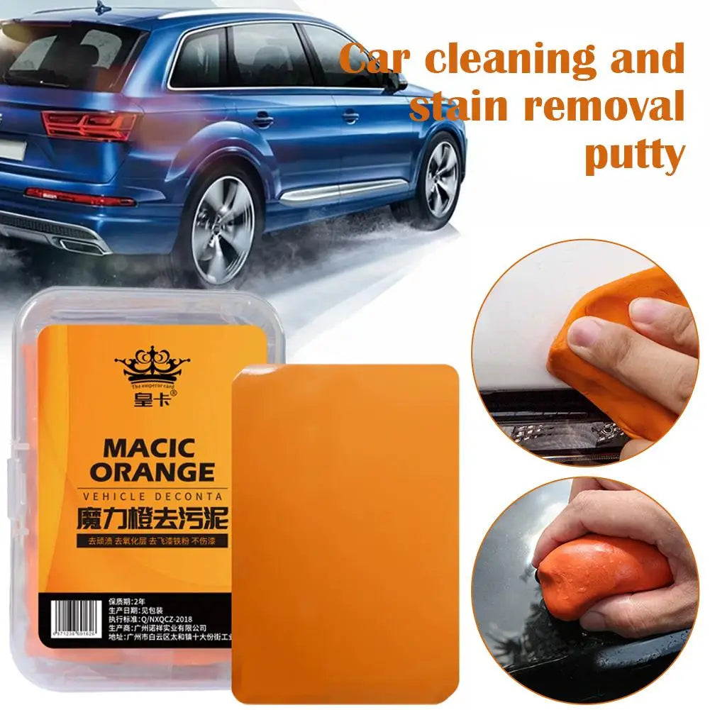 Car Clay Cleaning Bar Detailing Waxing Polish Treatment Car Clean Wash Cleaner Sludge Mud Remove For Decontaminate Clay Car A3l3