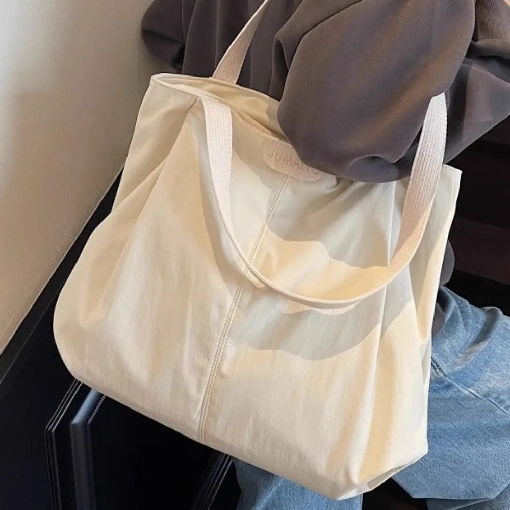 Excellent 2026 New Stylish Nylon Foldable Tote Bag Crossbody Shoulder Underarm Handbag Large Medium Small Sizes