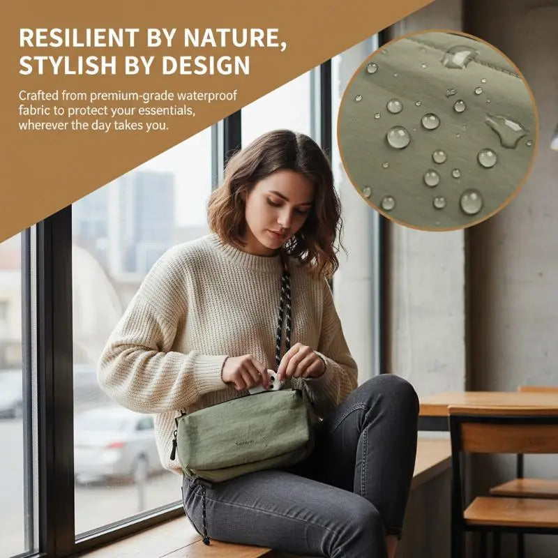 Aquarius Backpack - Same Style For Both Men And Women, Outdoor Mountaineering Cross-body Bag, Lightweight, Multi-layered