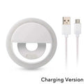 USB Charge LED Selfie Fill Light Led Selfie Ring Light Mobile Phone Live Broadcast Video LED Selfie Ring Lamp For All Smartphone