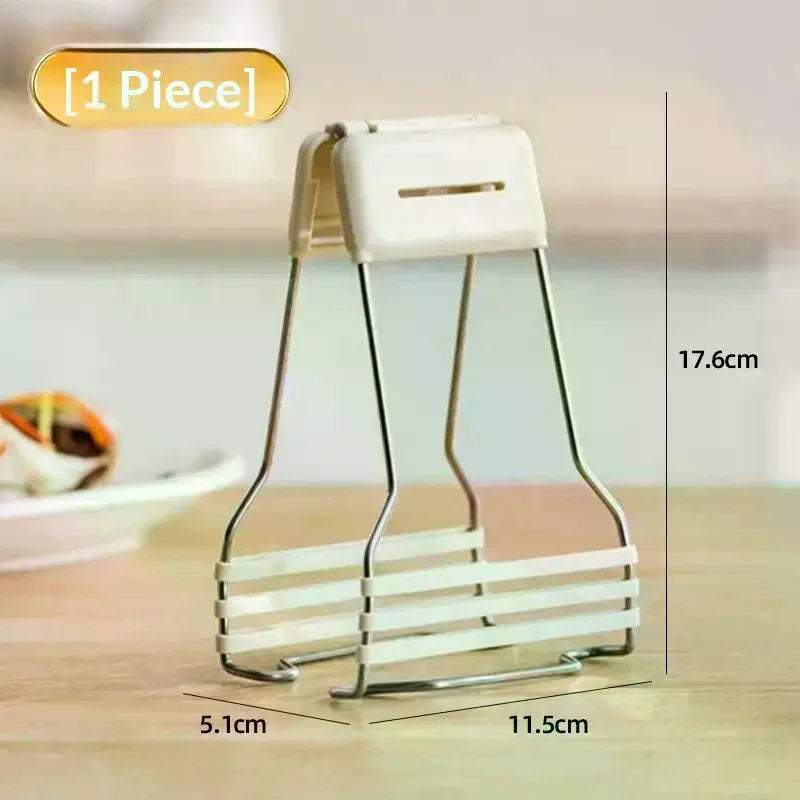 Household Heat-Resistant Silicone Non-Slip Bowl And Plate Grabber Food Plate Clip Dish And Plate Lifter