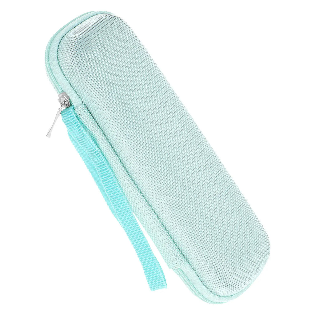 Electric Toothbrush Hard Case Portable Travel Toothbrush Holder Waterproof Shockproof Storage Bag Light Green for Camping Travel