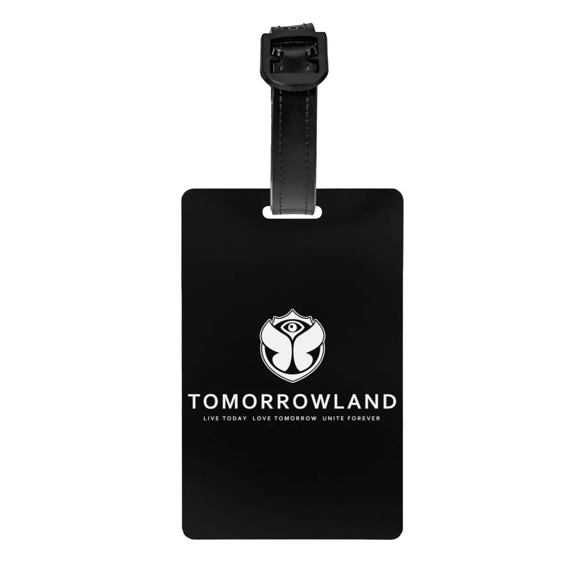 Custom Tomorrowland Luggage Tag Privacy Protection Belgian Electronic Dance Music Festival Baggage Tags Bag Labels Suitcase