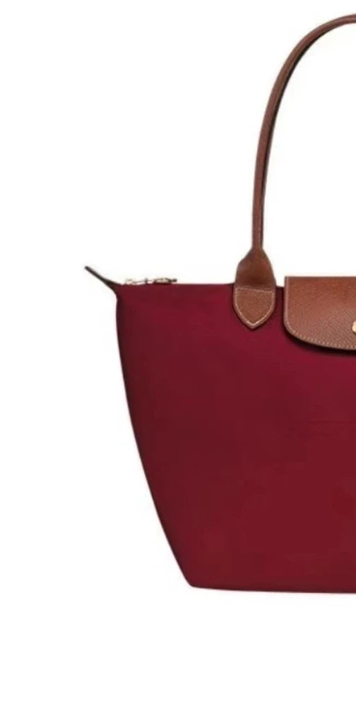 Excellent 2026 New Stylish Nylon Foldable Tote Bag Crossbody Shoulder Underarm Handbag Large Medium Small Sizes