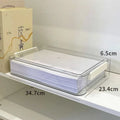 1pc/Test paper file sorting box Account book storage box A4 paper certificate storage box.