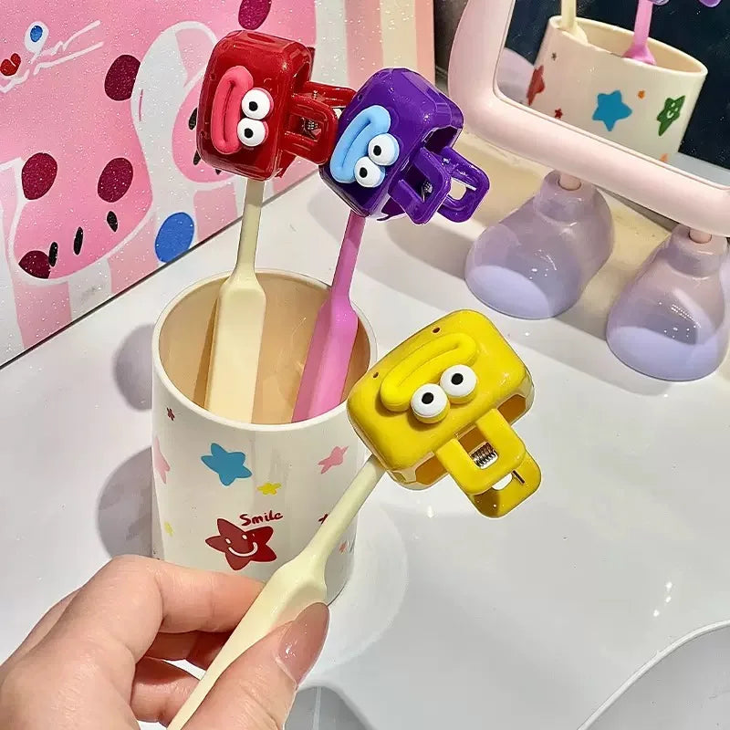 1PC Dopamine Home Toothbrush Head Protective Cap Electric Toothbrush Storage Clip Convenient Travel Toothbrush Cover Clip