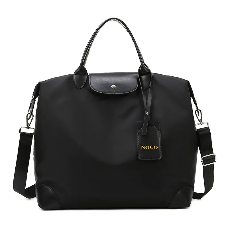 Waterproof Oxford Yoga Bag Large Capacity Fitness Travel Handbag Wear-resistant Unisex Short Trip Storage Yoga Mat Carry Bag
