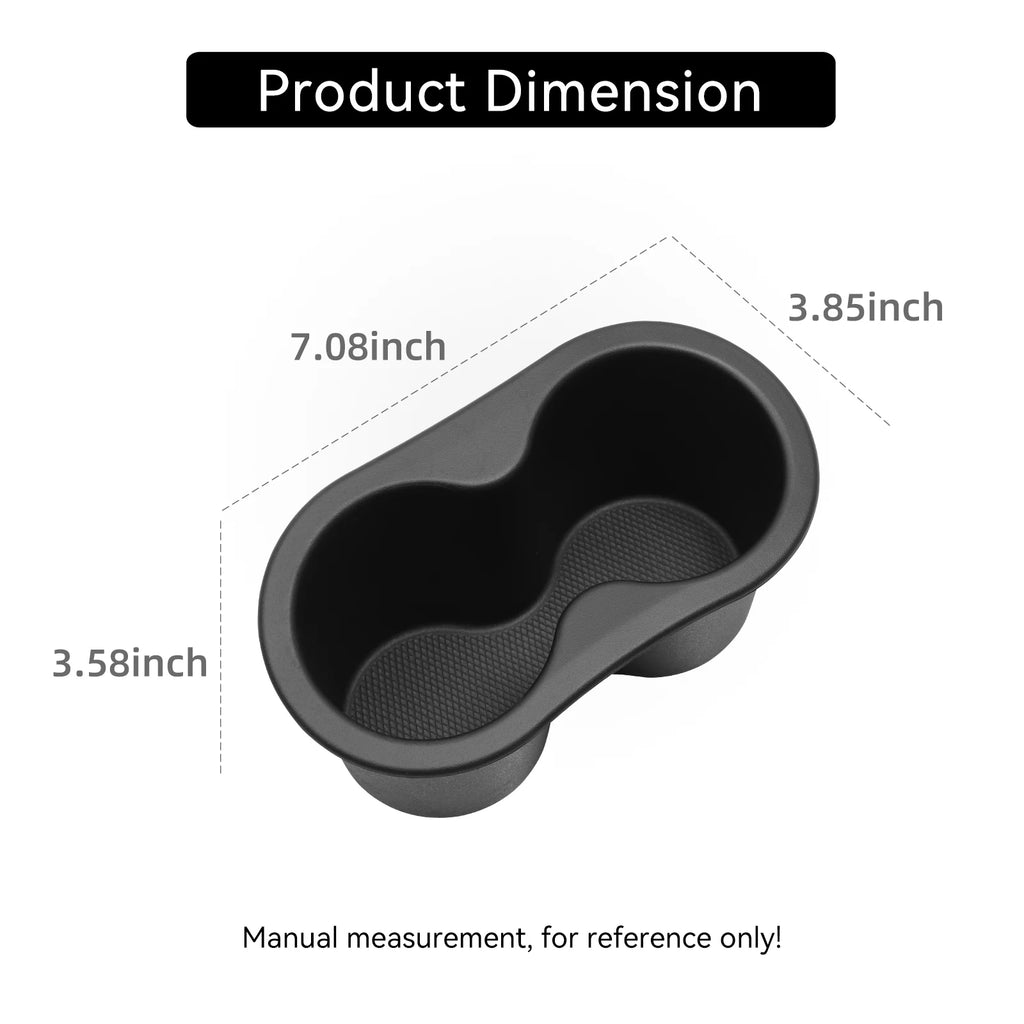 SMABEE for BYD Seal 05 DM-i 2025 Central Console Water Cup Holder Car Interior Accessories Drinks Holder Storage Case TPE