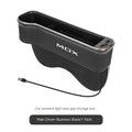 For Acura CDX MDX RDX RLX TSX ILX NSX RL TL ZDX TLX-L Car LED 7 Colors Adjustable Seat Gap Crevice Slot Storage Box Accessories