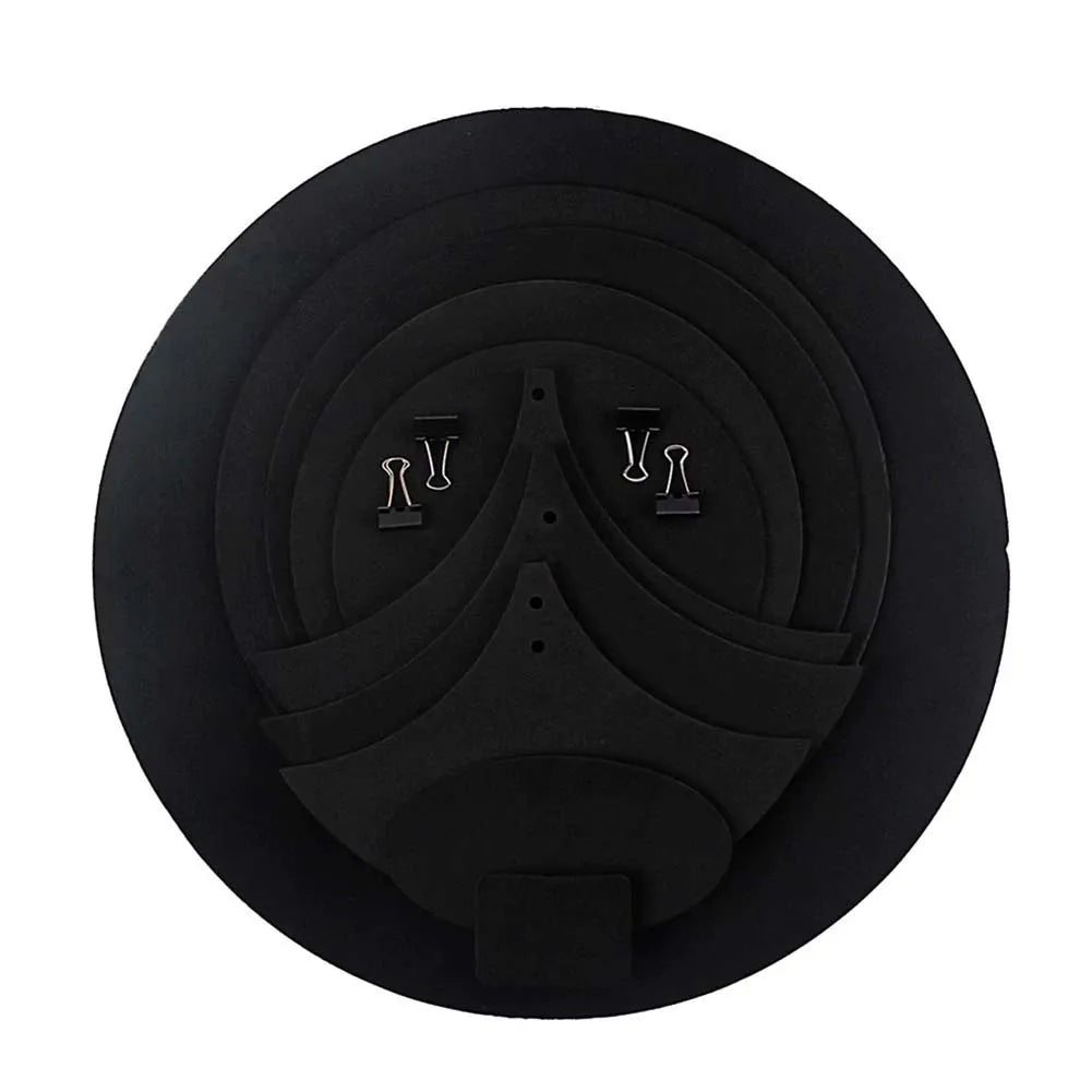 14Pcs Drum Mute Pads Sponge Silencer Drumming Practice Foam Pad Cymbal Mute Pad Belt Mat Musical Percussion Instruments Drum Pad