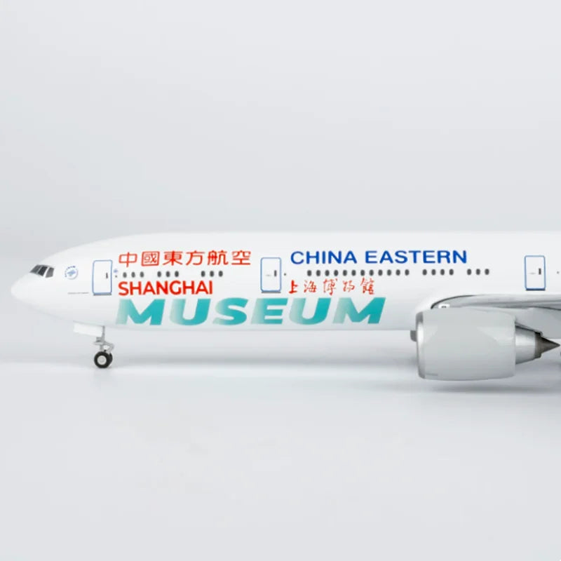 NG Lite  Diecast 1:400 Scale China Eastern Airlines B777-300ER B-7349 Aircraft Simulation Alloy Finished Souvenir Hobby Gift