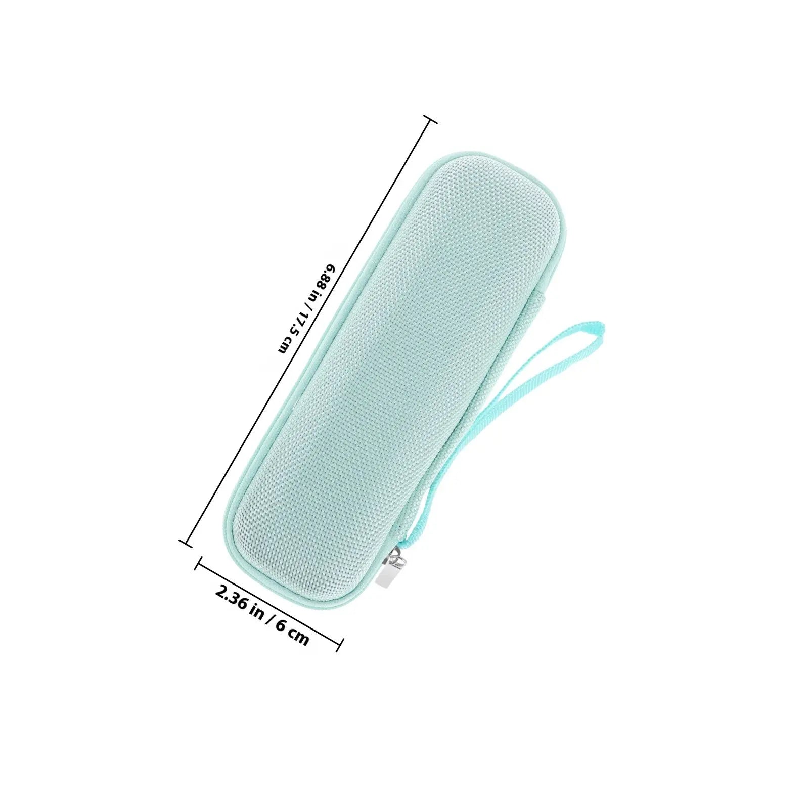 Electric Toothbrush Hard Case Portable Travel Toothbrush Holder Waterproof Shockproof Storage Bag Light Green for Camping Travel