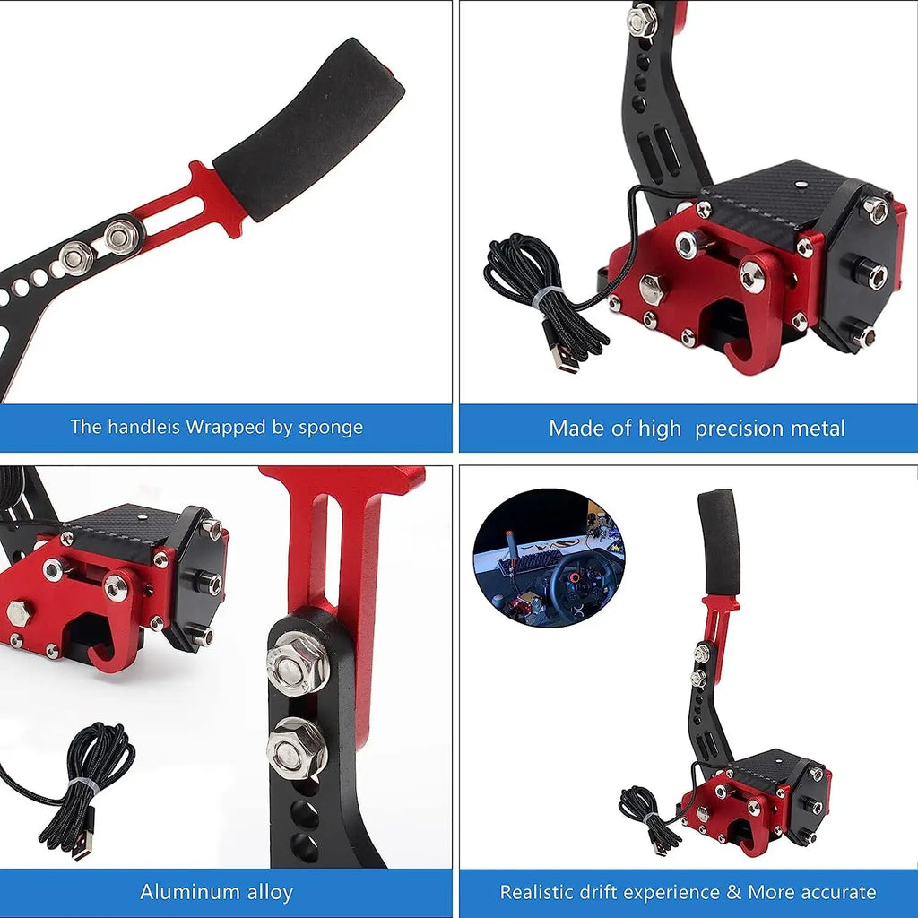 64 Bit USB PC Handbrake SIM Fit for Racing Games G25/27/29 T500 T300 G923 G920