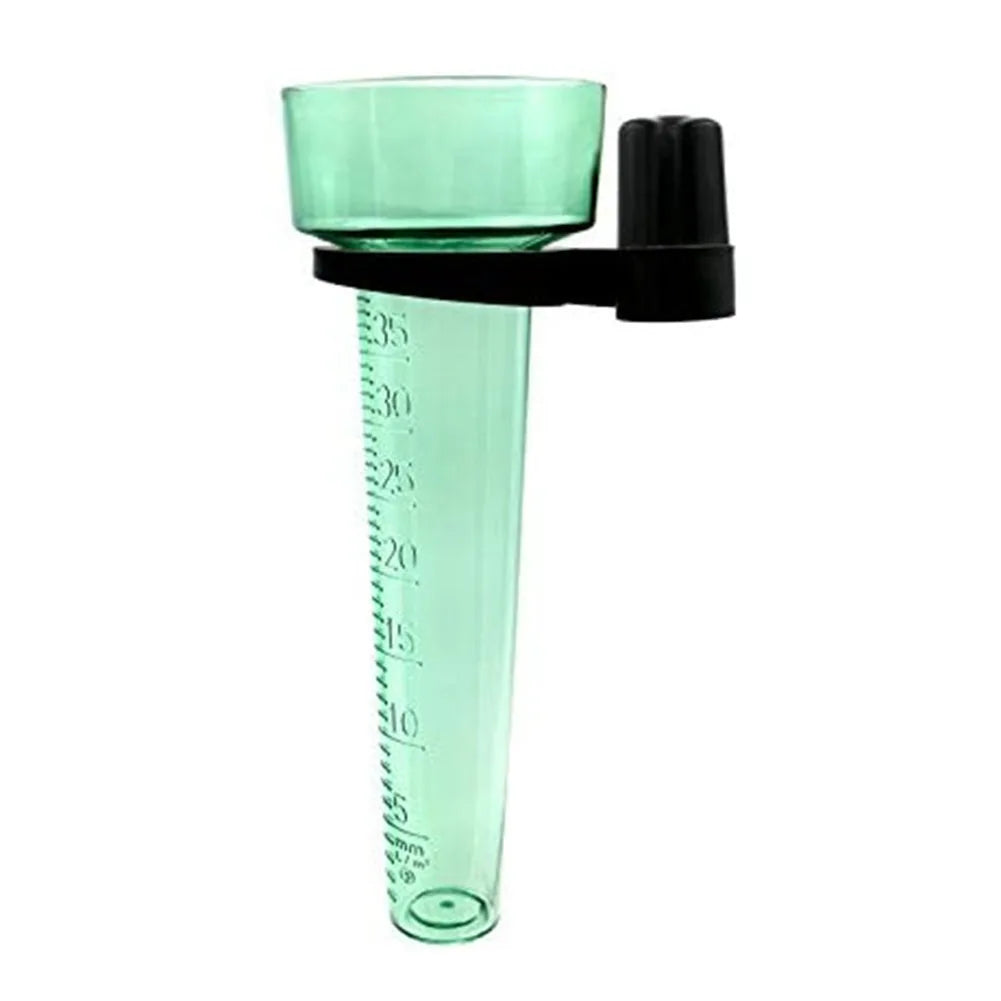 35mm Rain Gauge Rainwater Meter Polystyrene Water Rain Measurement Tool Outdoor Garden Ground Rainfall Guage