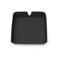for RIVIAN R1T R1S Secone Row Armrest Storage Box Silicone Car Tray Organizing Tidying Auto Accessories  Black