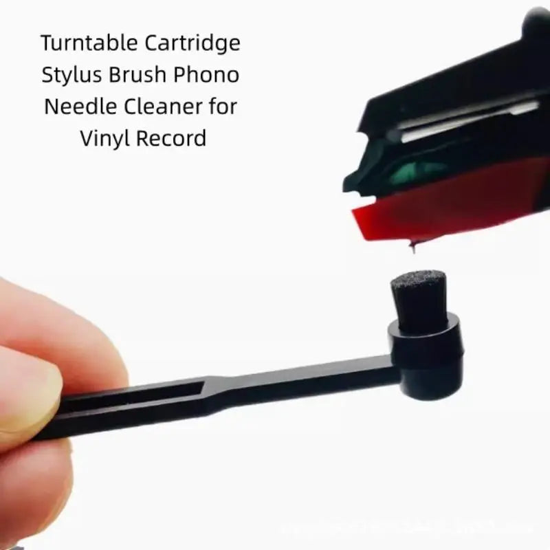 1pc Anti-static Turntable Stylus Brush, Vinyl Record Phonograph Phono Needle Cleaner
