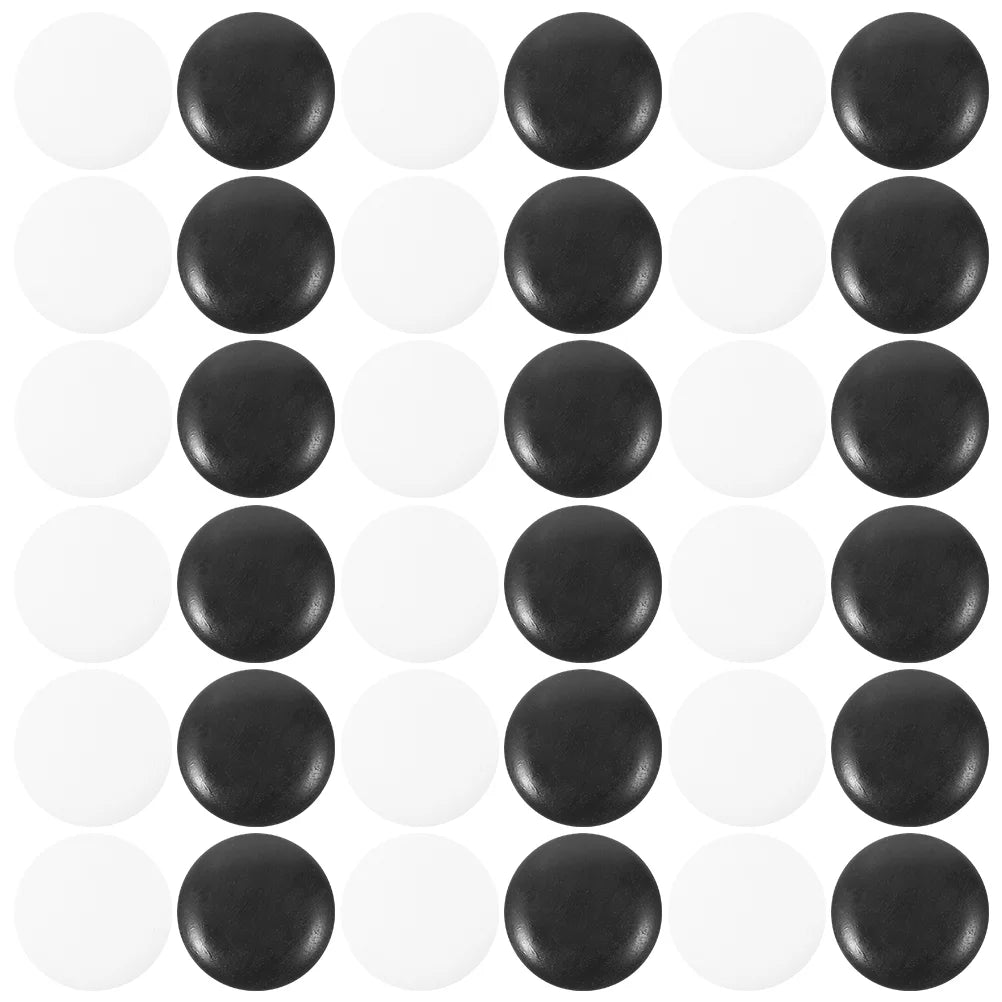 100Pcs Go Pieces Chess Beads Chess Game Stone Board Go Pieces Resin Resistant to Falling universal chesspieces Game Supplies