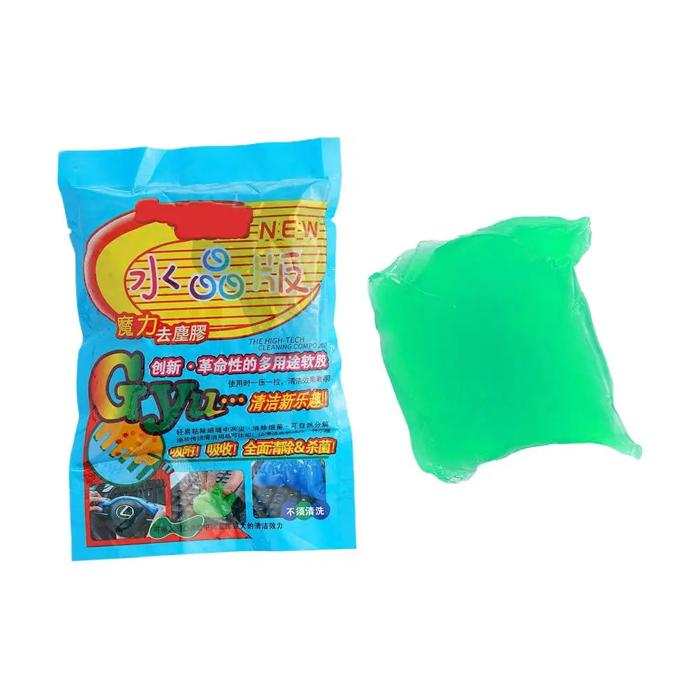 Random Color 5pcs Car Dust Dirt Cleaning Gel Slime Magic Clean Mud Clay Laptop Computer Keyboard Cleaning Tool Home Cleaner