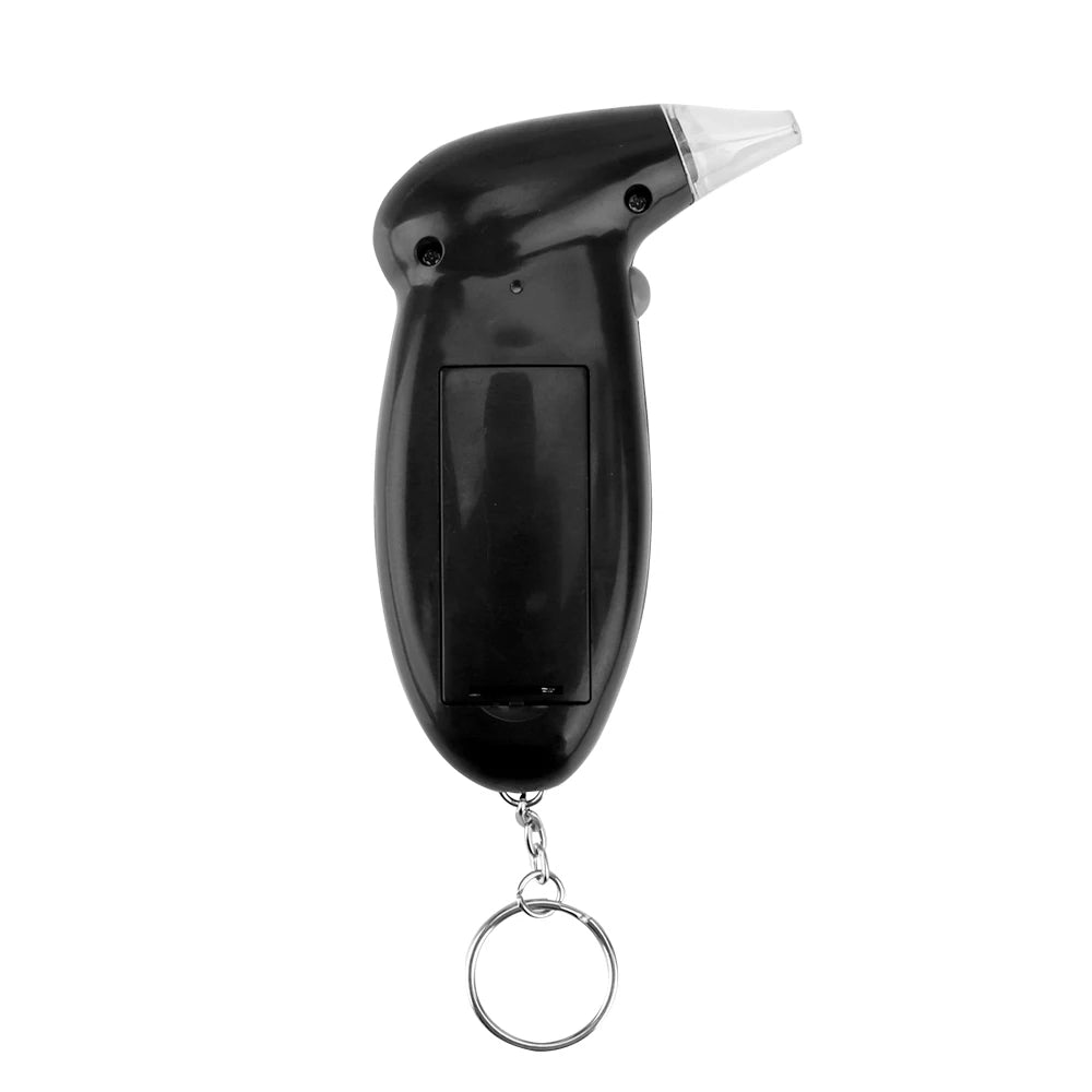 With Keychain Breathalyzer Police Alcotest Handheld Alcohol Tester 1pc Display Digital Alcohol Detector Alcohol Breath Tester