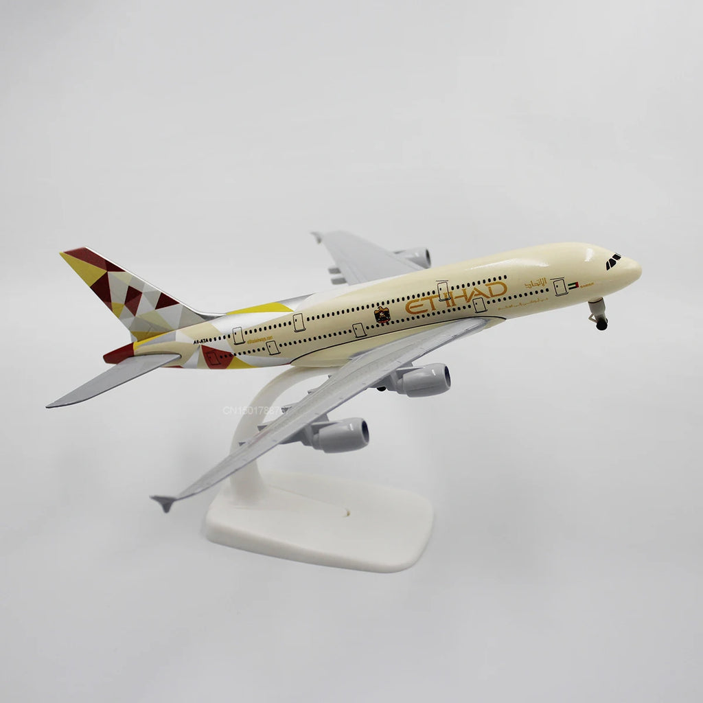 1/400 Scale 20CM Diecast Alloy Antonov An-225 "Mriya" A380 330 747 777 Airplane Model For Gift Collection