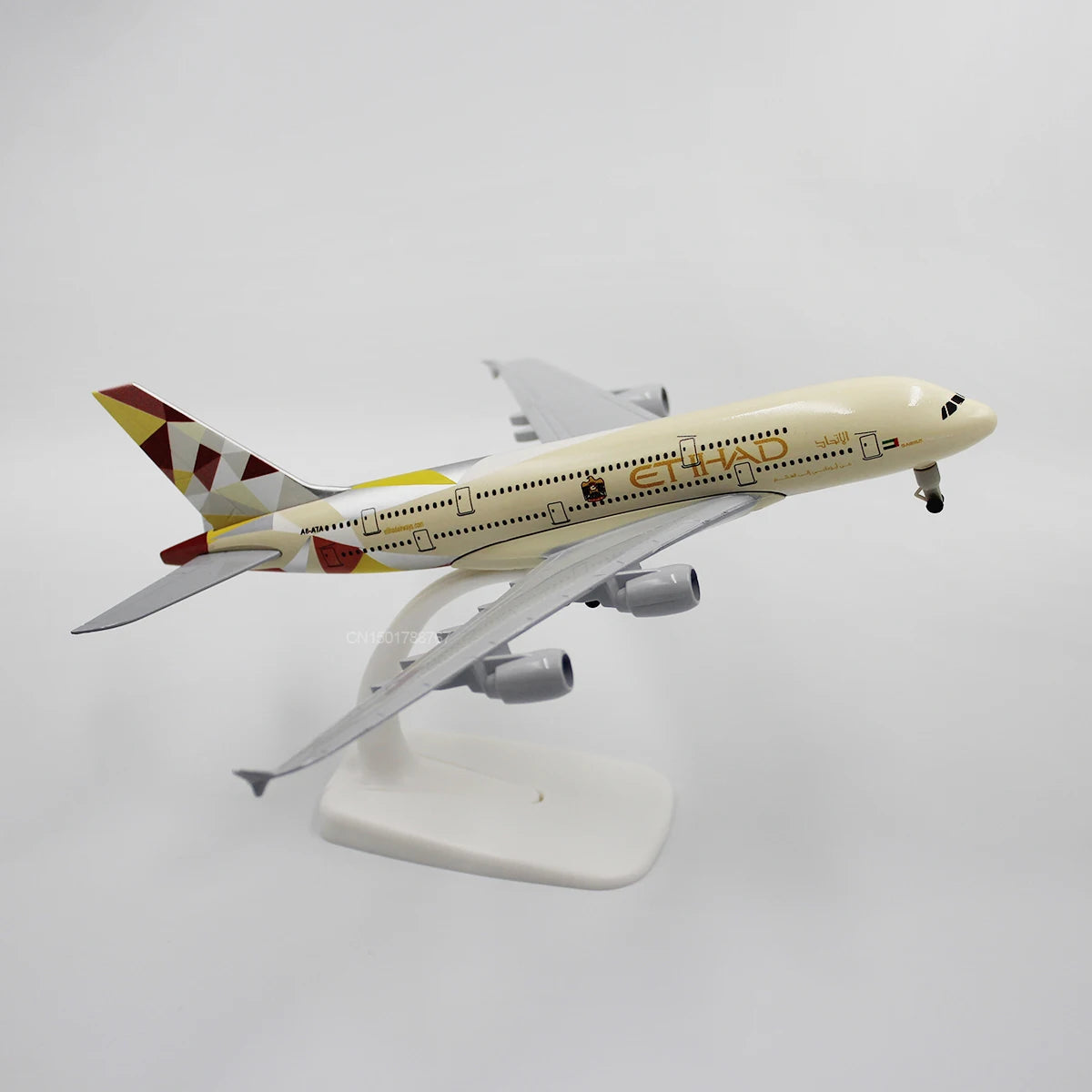 1/400 Scale 20CM Diecast Alloy Antonov An-225 "Mriya" A380 330 747 777 Airplane Model For Gift Collection