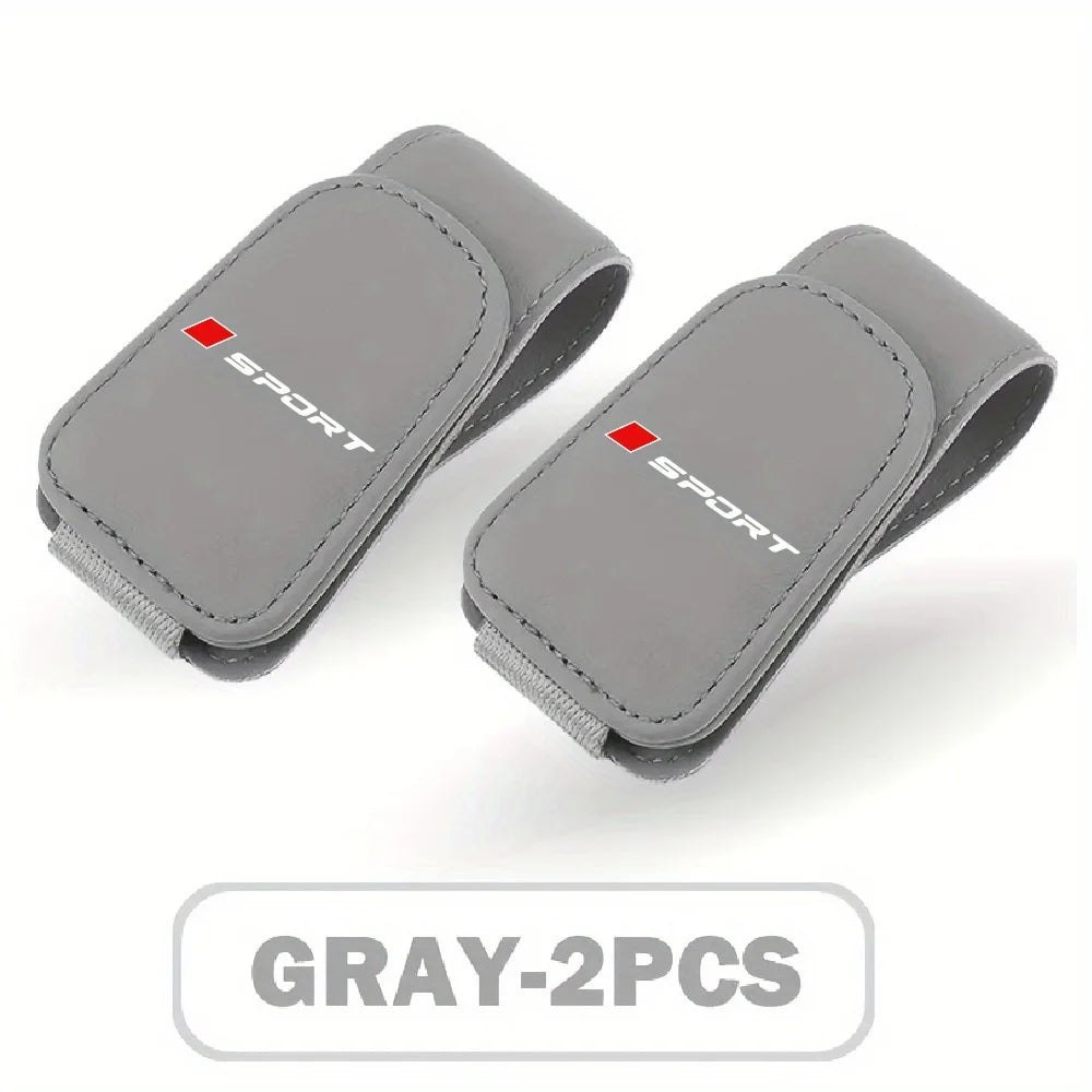 2pcs Multifunctional Auto Sun Visor Sunglasses Clip Car Mounted car accessories  interior tools Suitable for Tesla Toyota BYD