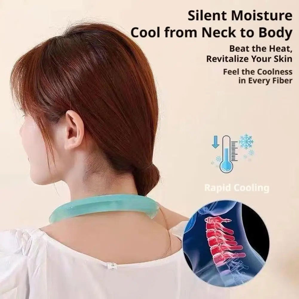 High-quality Summer Neck Cooling Ring Collar Tube Reusable For Outdoor Running Fishing Cycling Travel Cold Therapy Accessory
