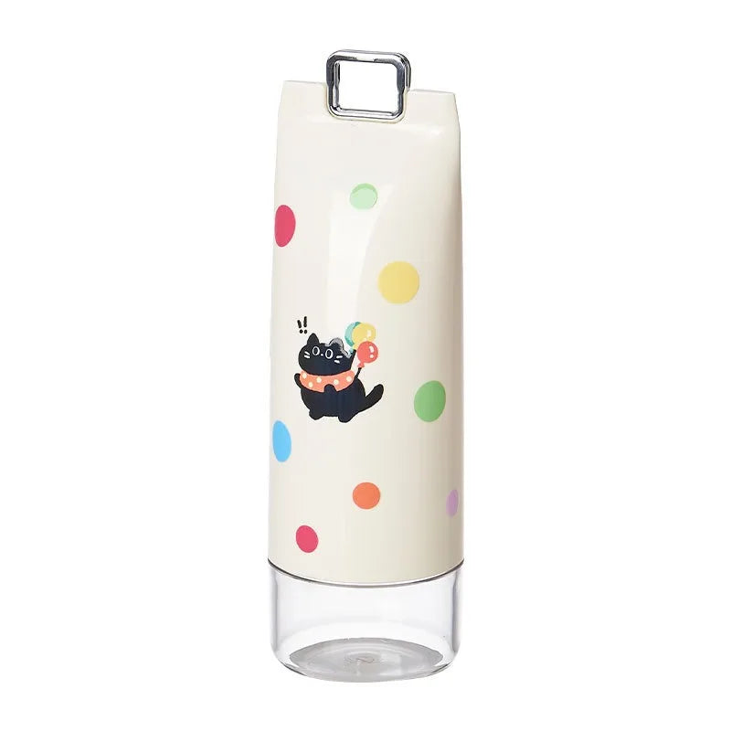 Ins Fashion Trendy Appearance Quality Travel Toothbrush Case with Polka Dots for Toothbrush and Cup Storage