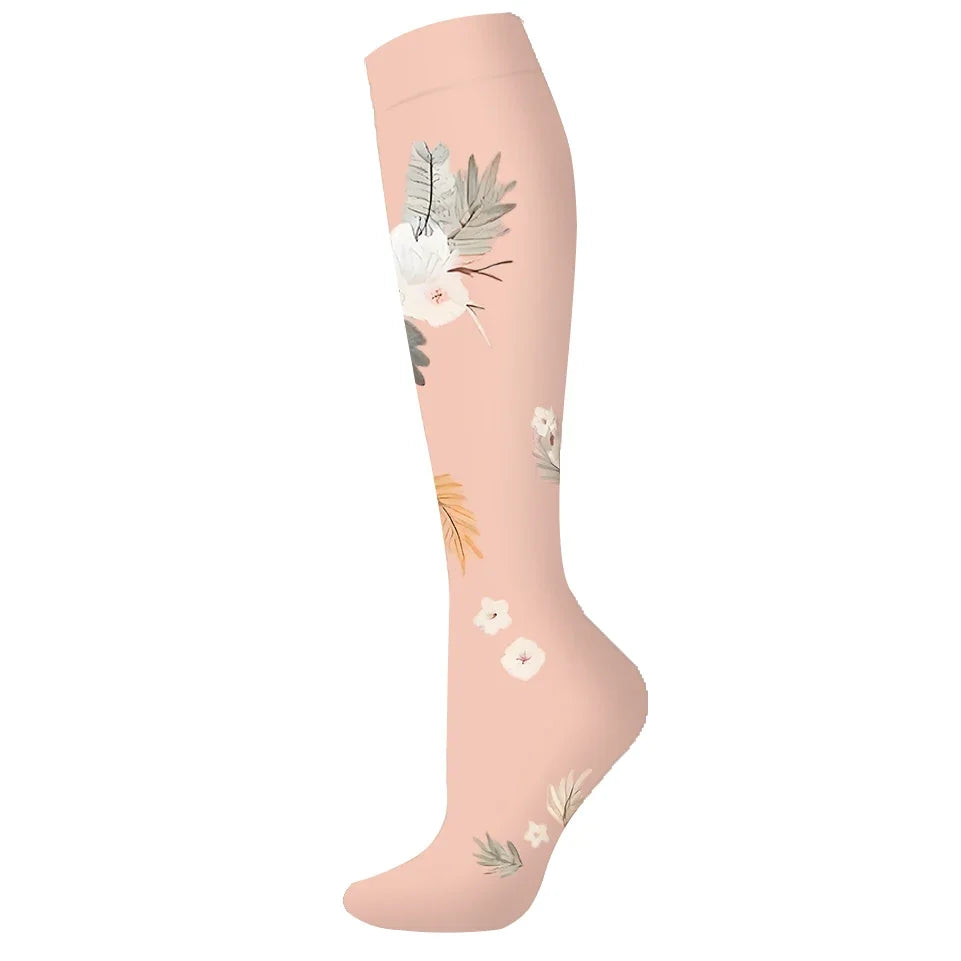 Men Women Compression Sock for Leggings Breathable Running Pressure Soccer Adult Edition Network Pressure Nurse Socks