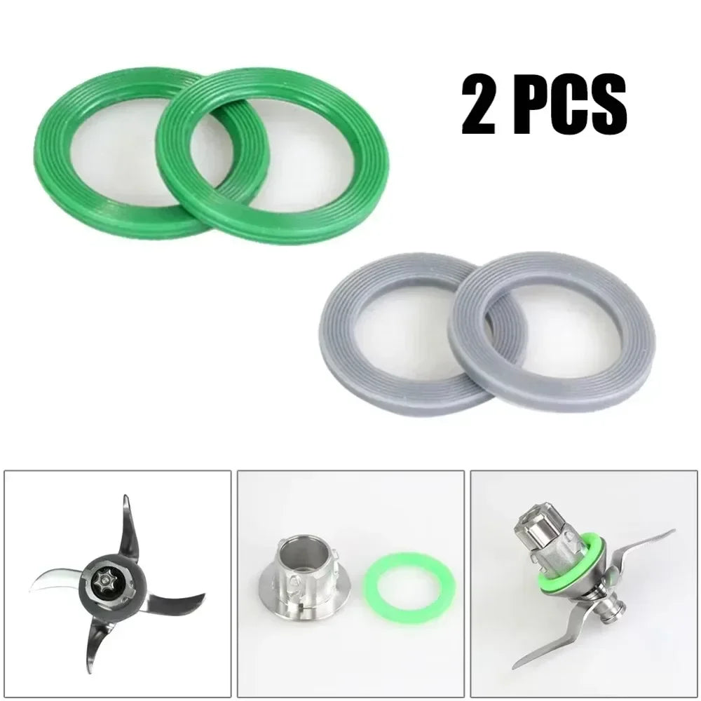2PCS Green or Gray Gasket Suitable for Thermomix Gasket Sealing TM5 TM6 TM21 Hybrid Sealing Ring Kitchen Appliance Accessories