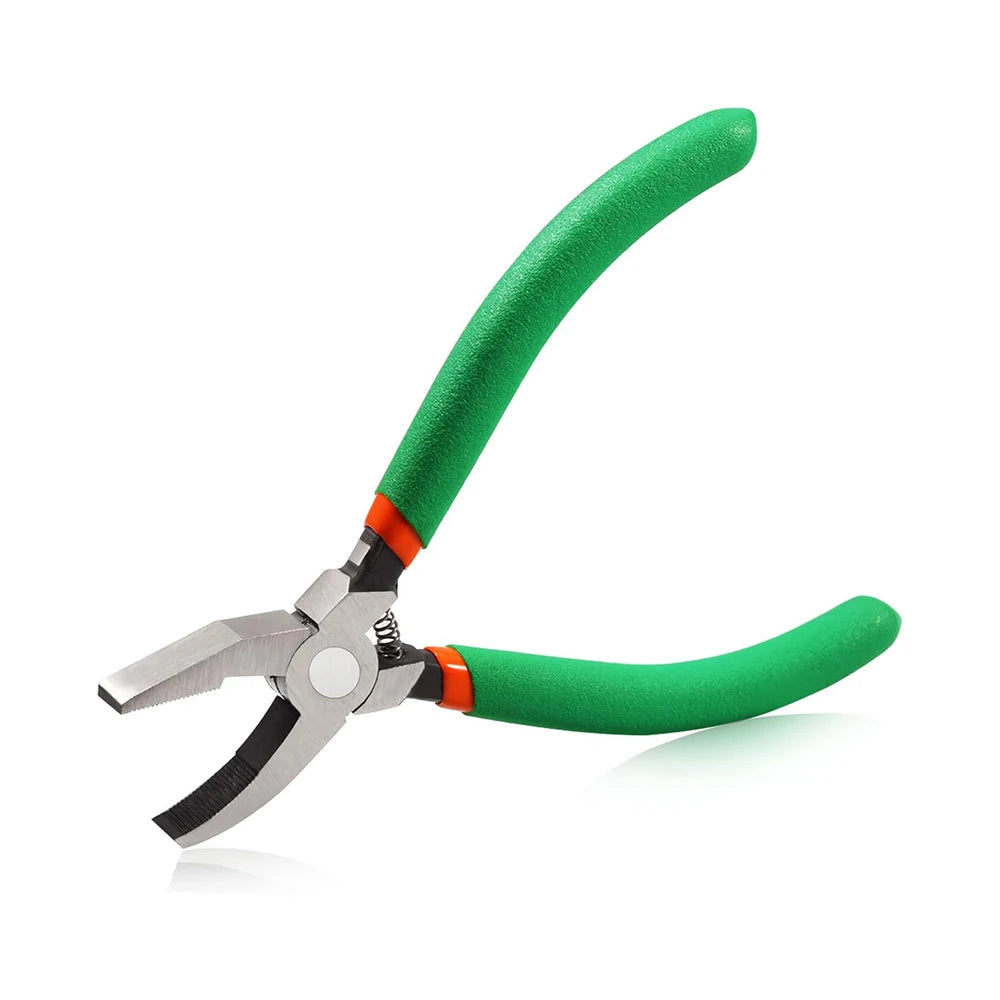 Glass Cutting Tool Kit Glass Running Breaking Pliers Tile Nippers Cutter Mosaic Cutter Tool With Tile Marker Cutting Wheel