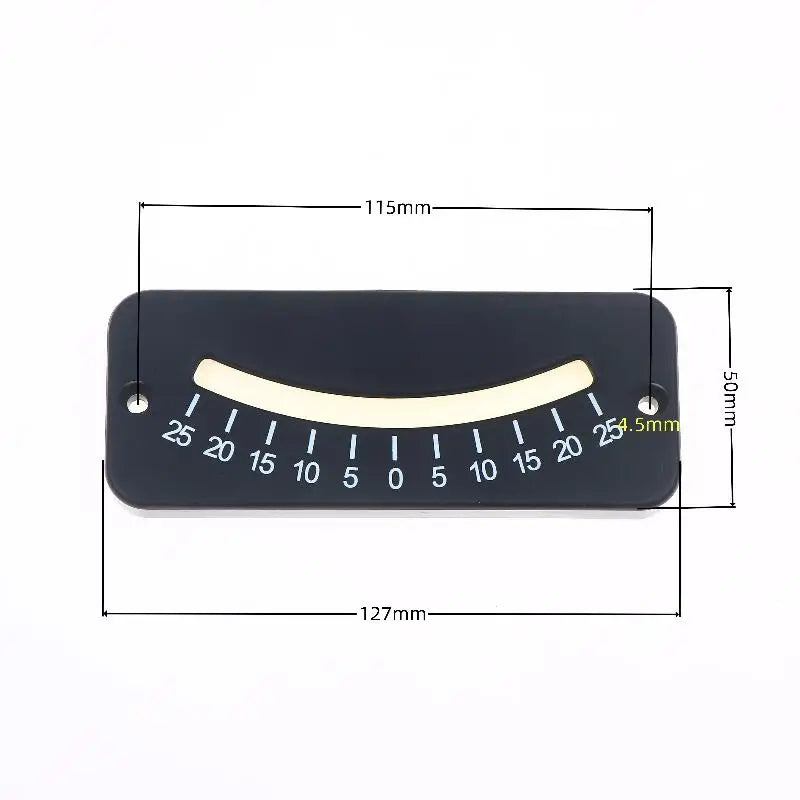 1Pcs Tilt Gauge Slope Locator Meter 45-0-45 25-0-25 10-0-10 Inclinometer Mini Protractor Angle Indicator Measuring Instrument