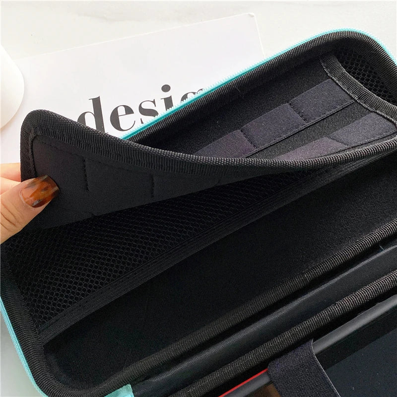 Cartoon Anime Storage Bag For Nintendo Switch Oled Game Console Case Travel Carrying Handbag JonCon Protective Cover Accessories