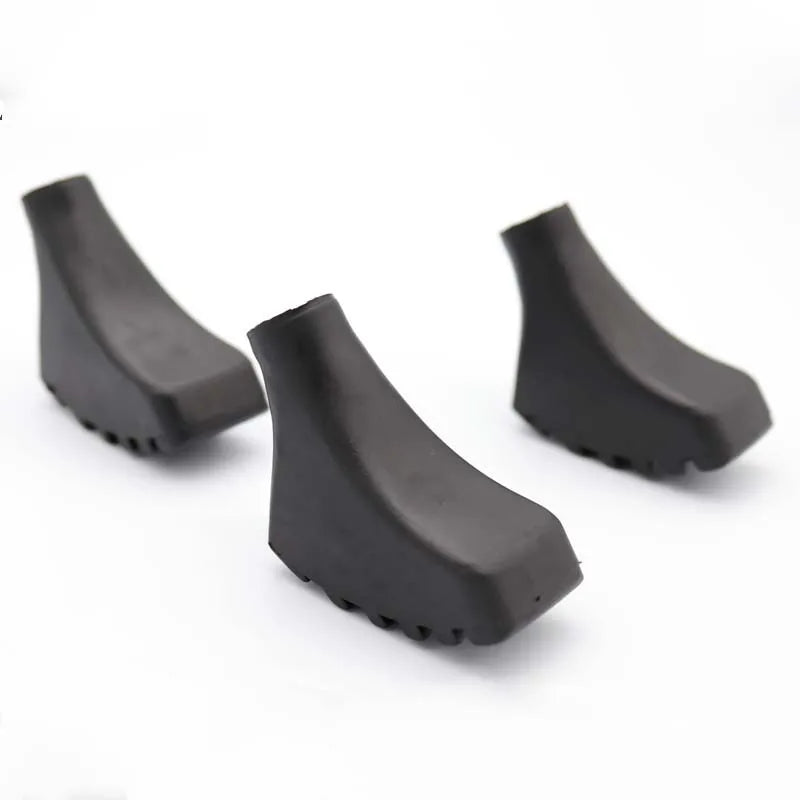 10 pieces Nordic Walking Pole Trekking Pole Tip Protectors Rubber Pads Buffer Replacement Tips End for Hiking Stick