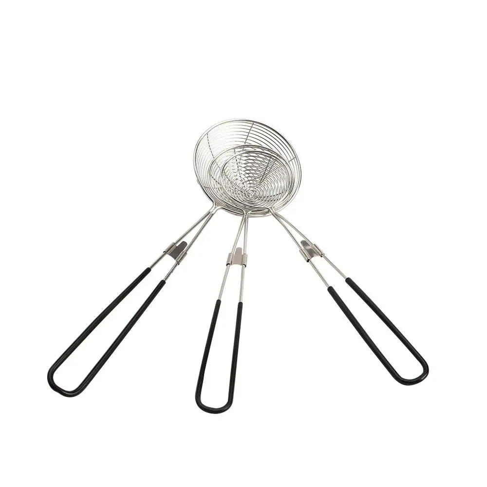 Multifunction Long Handle Sifting Home Kitchen Gadget Colander Spider Strainer Skimmer Spoon Cooking Tool