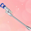 287030 CleanShot Shut-off Valve Airless Clean Shot Anti-Spitting Swivel Adaptor For 7/8 Inch Paint Spray Gun 6" Extensio