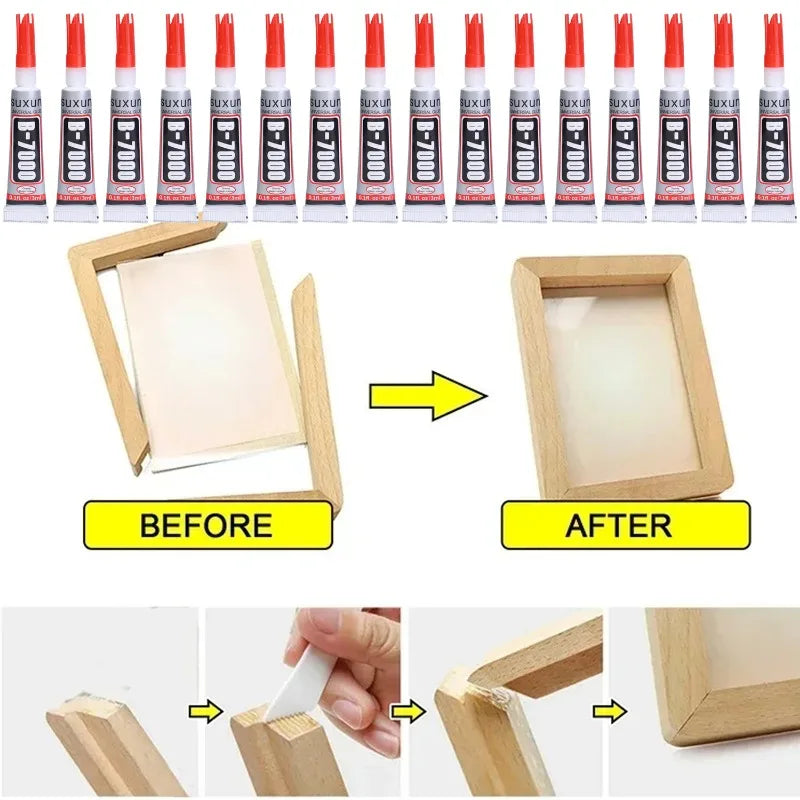 Wholesale Liquid Super Glue Wood Rubber Metal Glass Cyanoacrylate Adhesive Stationery Store Nail Gel 502 Instant Strong Glue 3ML