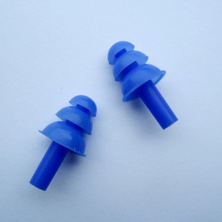 Soft Silicone Ear Plugs Insulated Waterproof Anti-Noise Snoring Essential Travel Noise Reduction Sleep Aids for Better Rest
