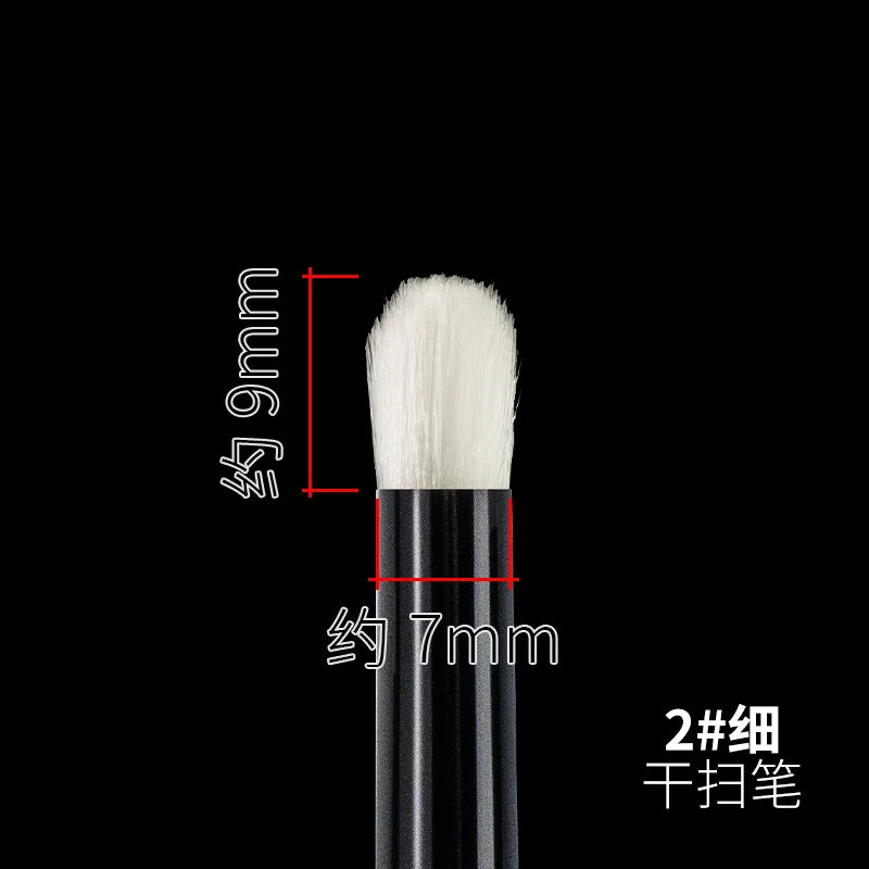 RAYSTUDIO Modeling Brushes Series Fine-point / Liner / Flat / Dry Brush Functional Tool for Model Panel Wash Building Hobby Tool