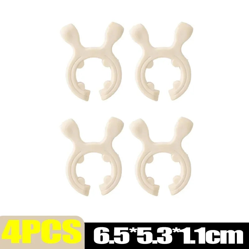 Silicone Deer Ear Spatula Rack Universal Anti-scalding Spoon Holder Heat-resistant Shovel Clip Overflow Pot Clips Kitchen Gadget