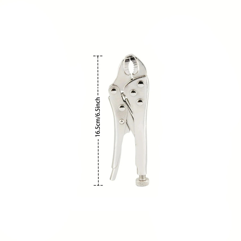 6 inch Heavy Duty Locking Pliers Adjustable Metal Face Clamp Multifunctional Pressure Pliers for Woodworking Welding Repairs