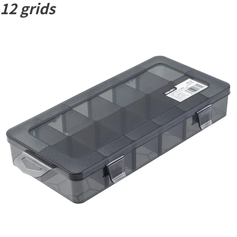 9-24 Grids Adjustable Organizer Storage Container Compartment Plastic Storage Box Component Screw Holder Case Display Container