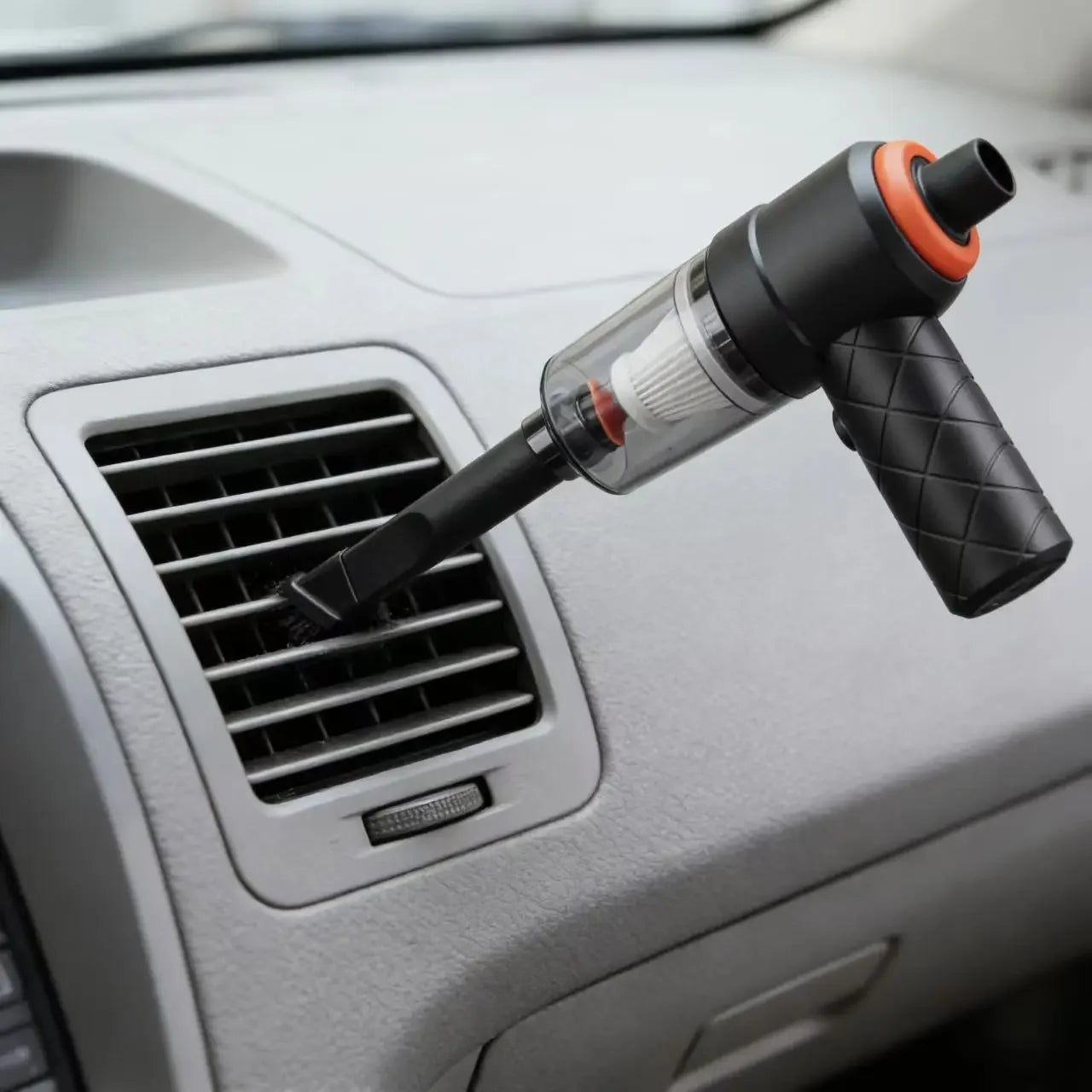 2-in-1 Suction Blower Car Vacuum Wireless Rechargeable High Power Handheld Portable Cleaner for Car Home Interior Daily Cleaning